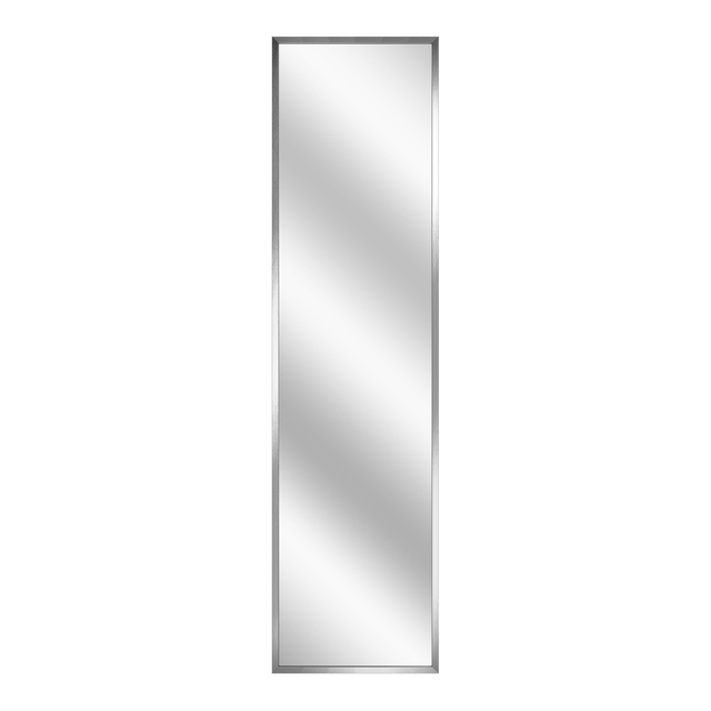 Lustro w ramie 37x142 cm Fikka srebrny STYLER