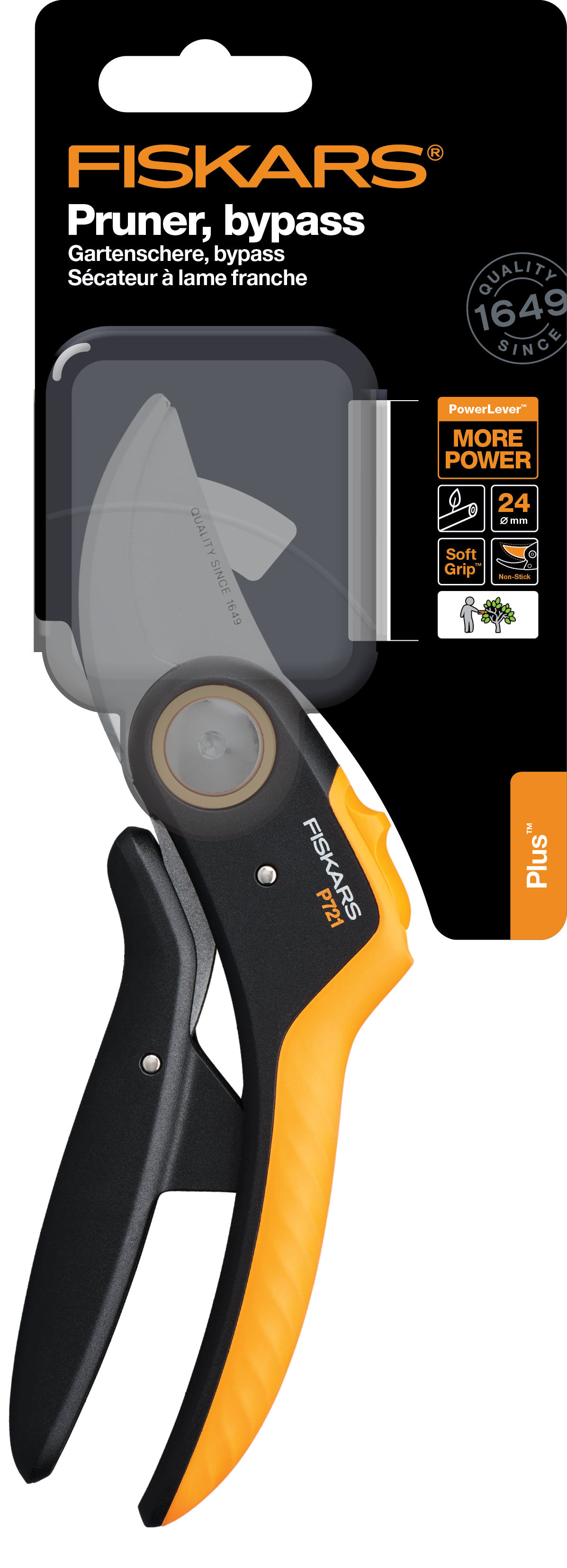 Sekator nożycowy do gałęzi P721 Fiskars - 8