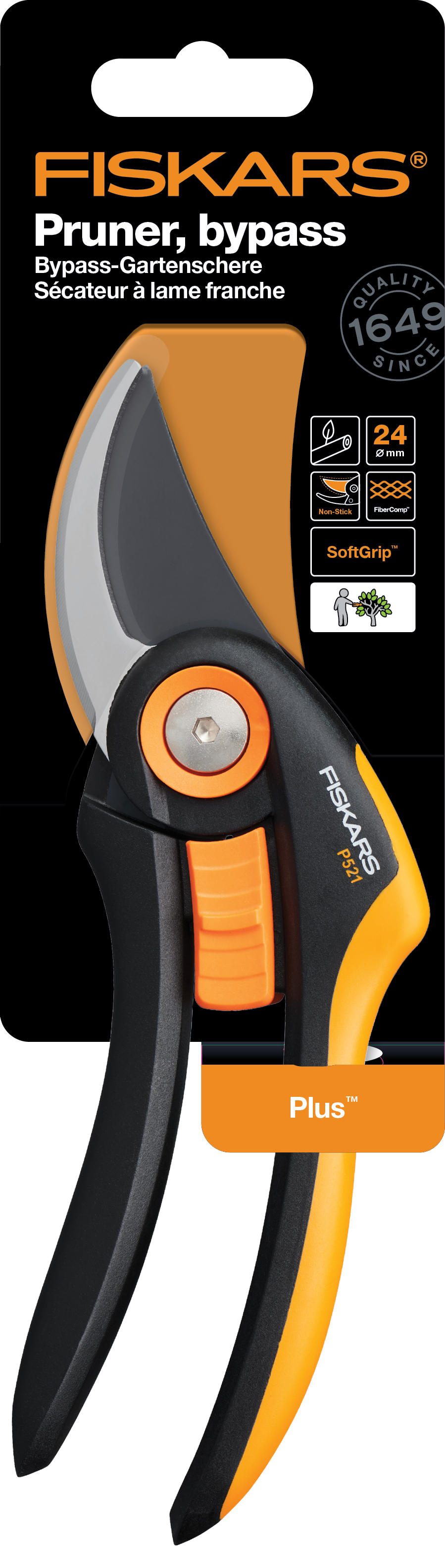 Sekator nożycowy do kwiatów P521 Fiskars - 6