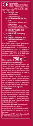 Adubo granulado roseiras 750 gr Compo - 2