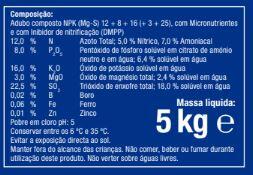 Adubo azul granulado universal 5 kg Blaukorn Compo - 3