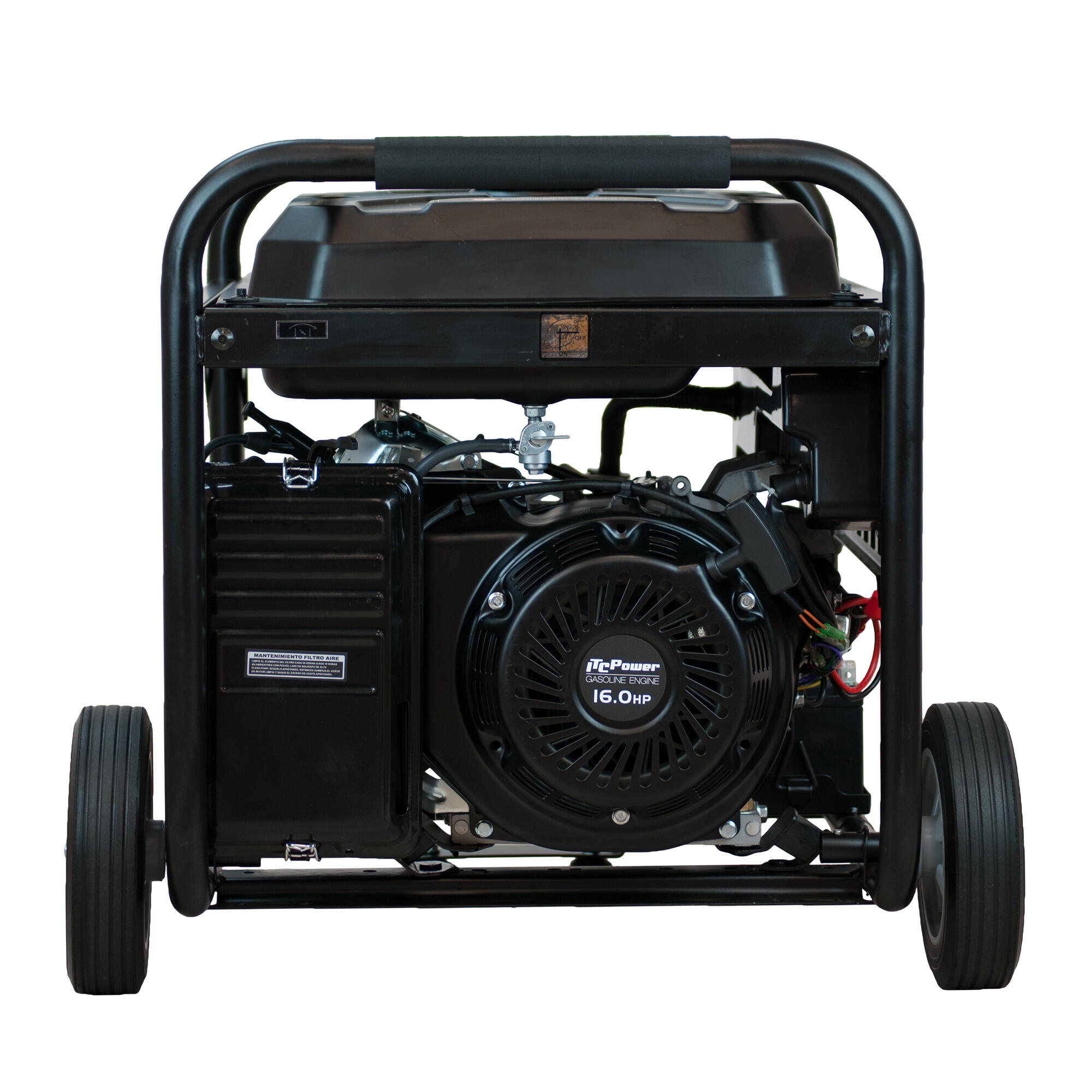 Gerador a gasolina com regulador de tensão  7000 W 7,5 Kw 230V ITCPower GG9000FE - 2