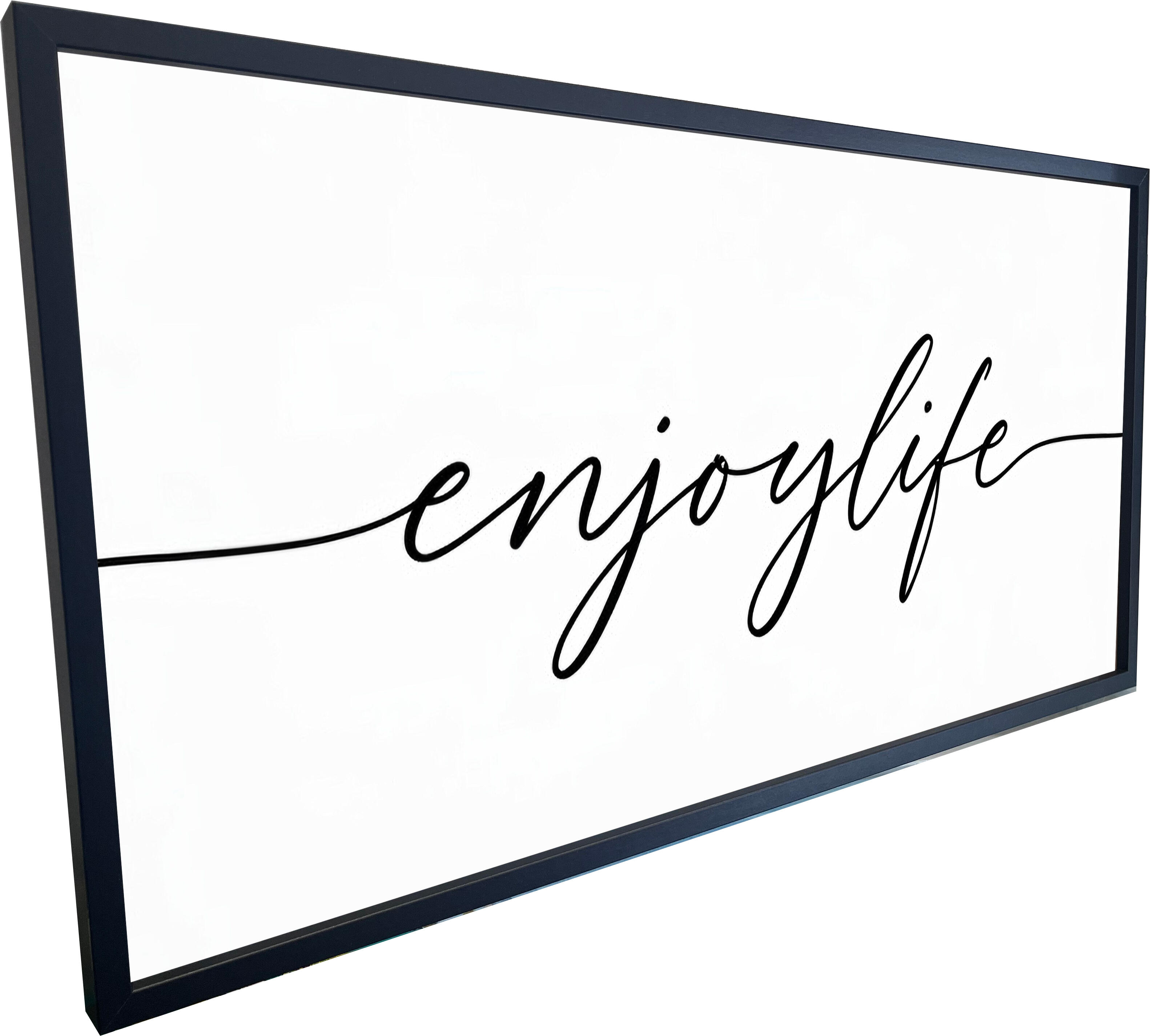 Stampa incorniciata STAMPA INCORN. NE BROOKLYN 20X50 bianco e nero 44 x 84 cm - 3