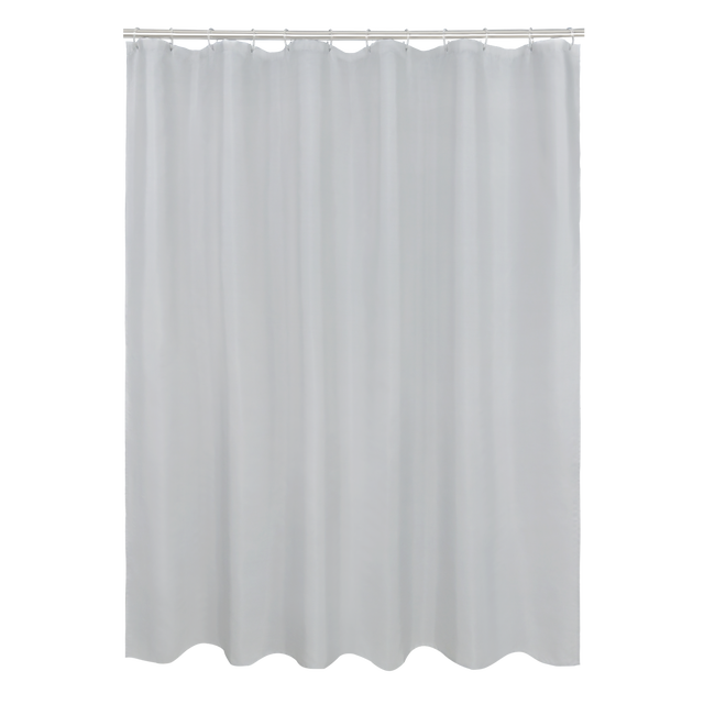 Zasłonka prysznicowa poliestrowa Smoke 180x200 cm szara Sensea