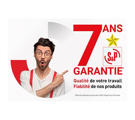 Aérateur extracteur intermittent à interrupteur S&P Dune 100 mm - 6