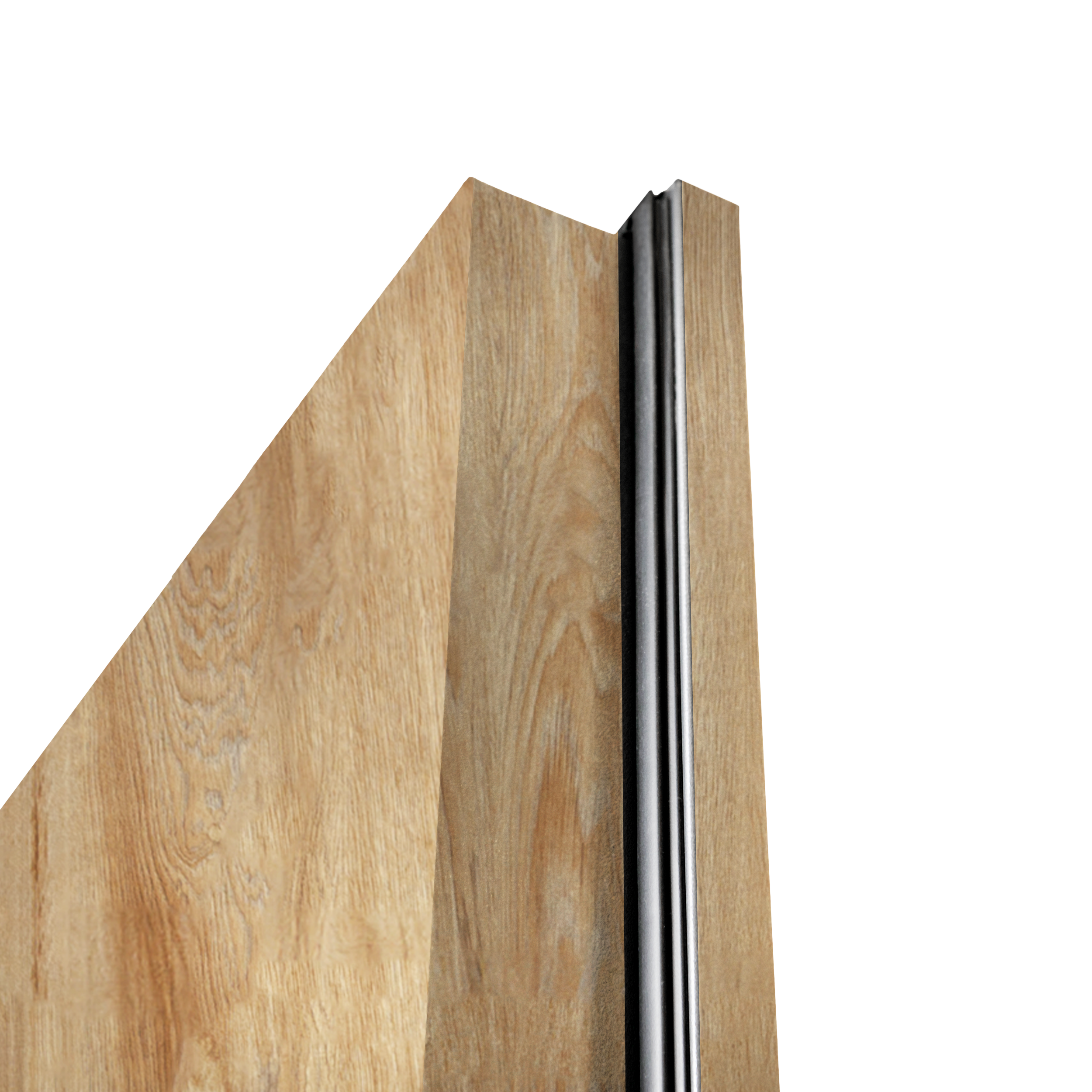 Drzwi zewnętrzne stalowe wejściowe Lyon Black Dąb Turner 90 prawe Pantor - 6