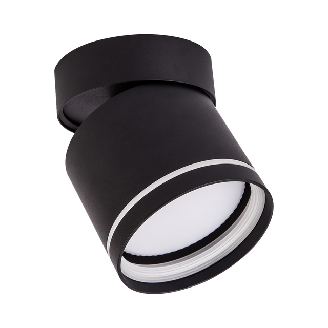 Oprawa natynkowa Kendal czarna ring ruchoma GX53 IP20 Light Prestige