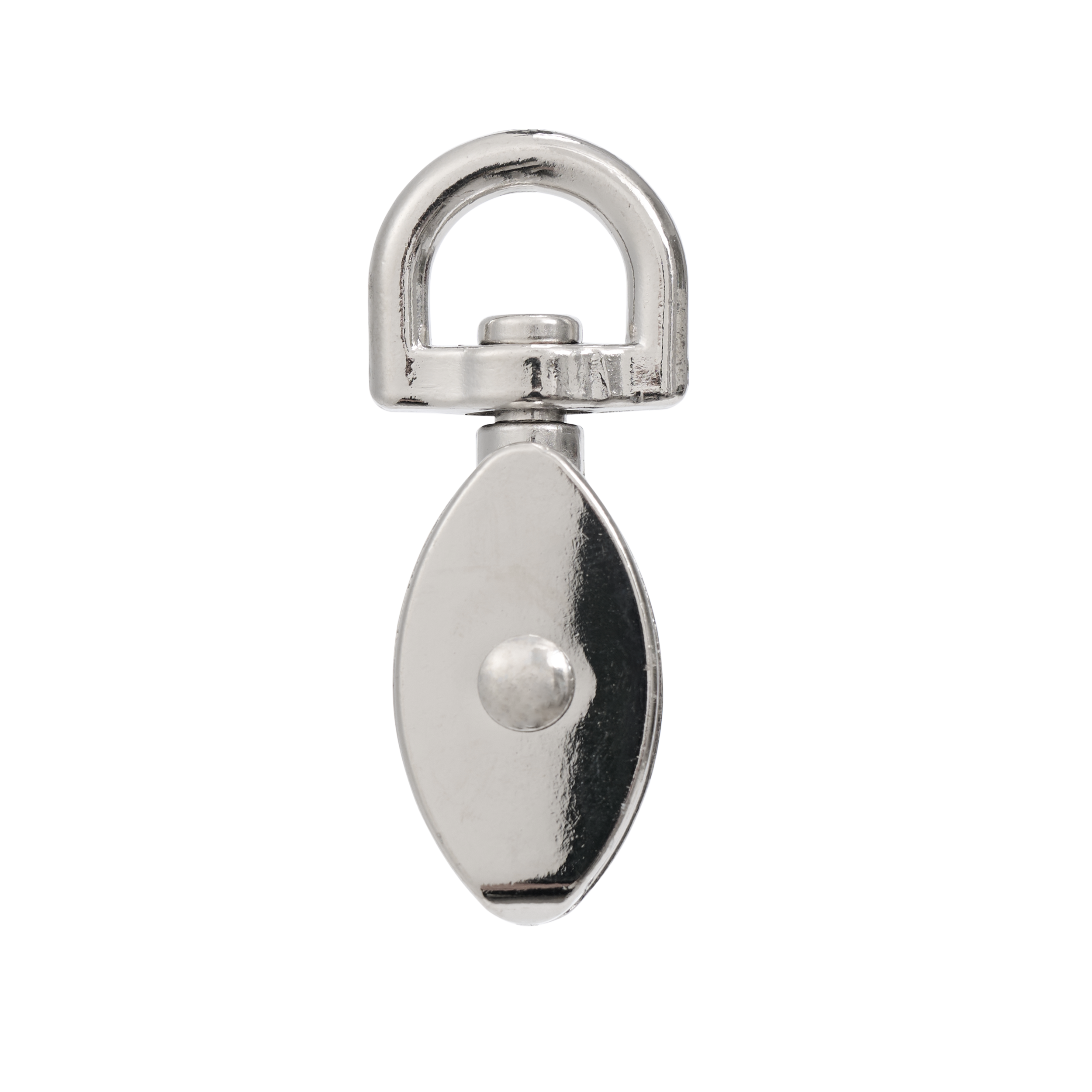 Bloczek cynkowy z nylonowym kołem 15 mm do liny 6 mm nośność 27 kg 2 sztuki Standers