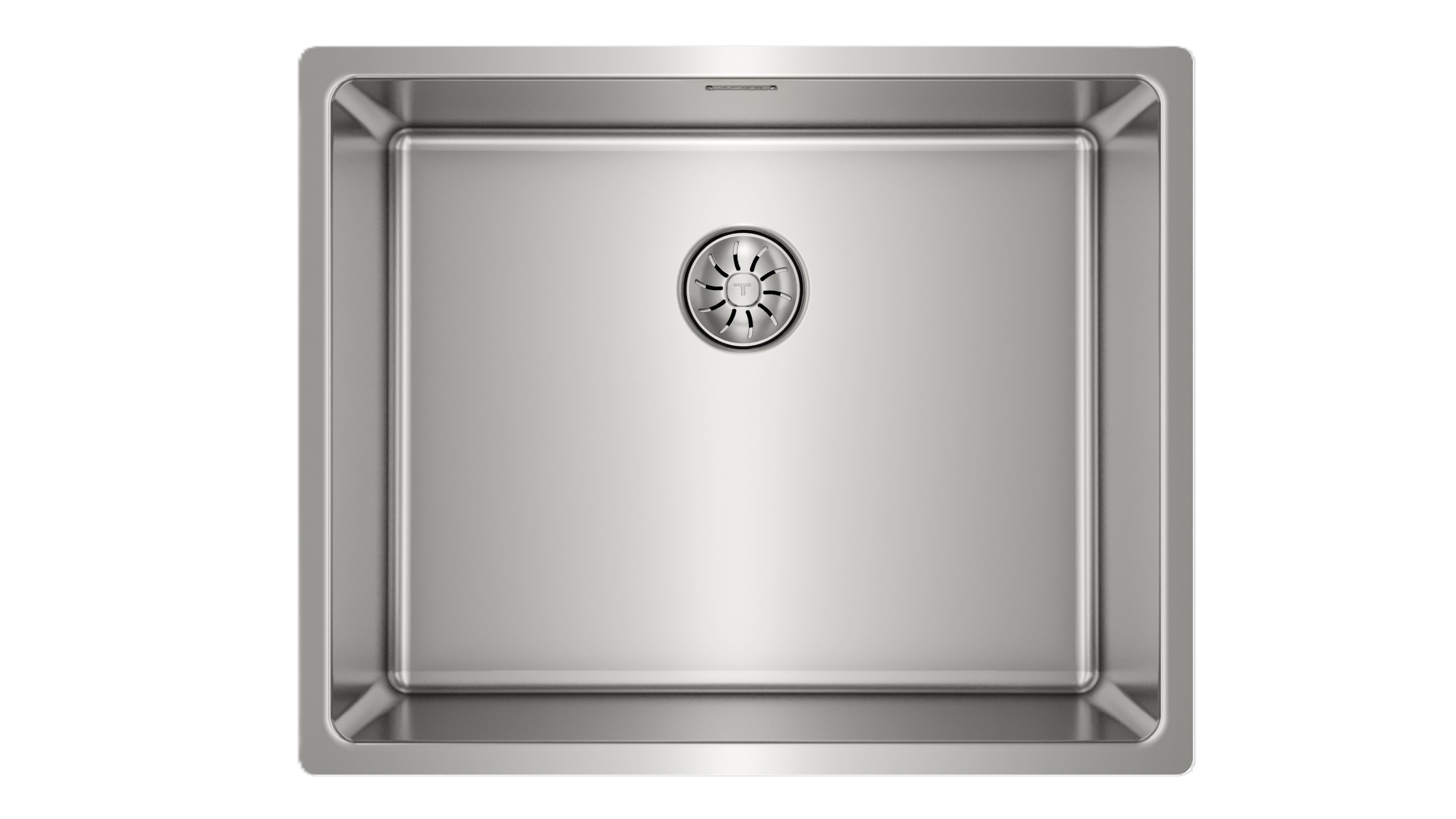 Fregadero 1 seno de acero inox rectangular teka topline rs15 50x40cm
