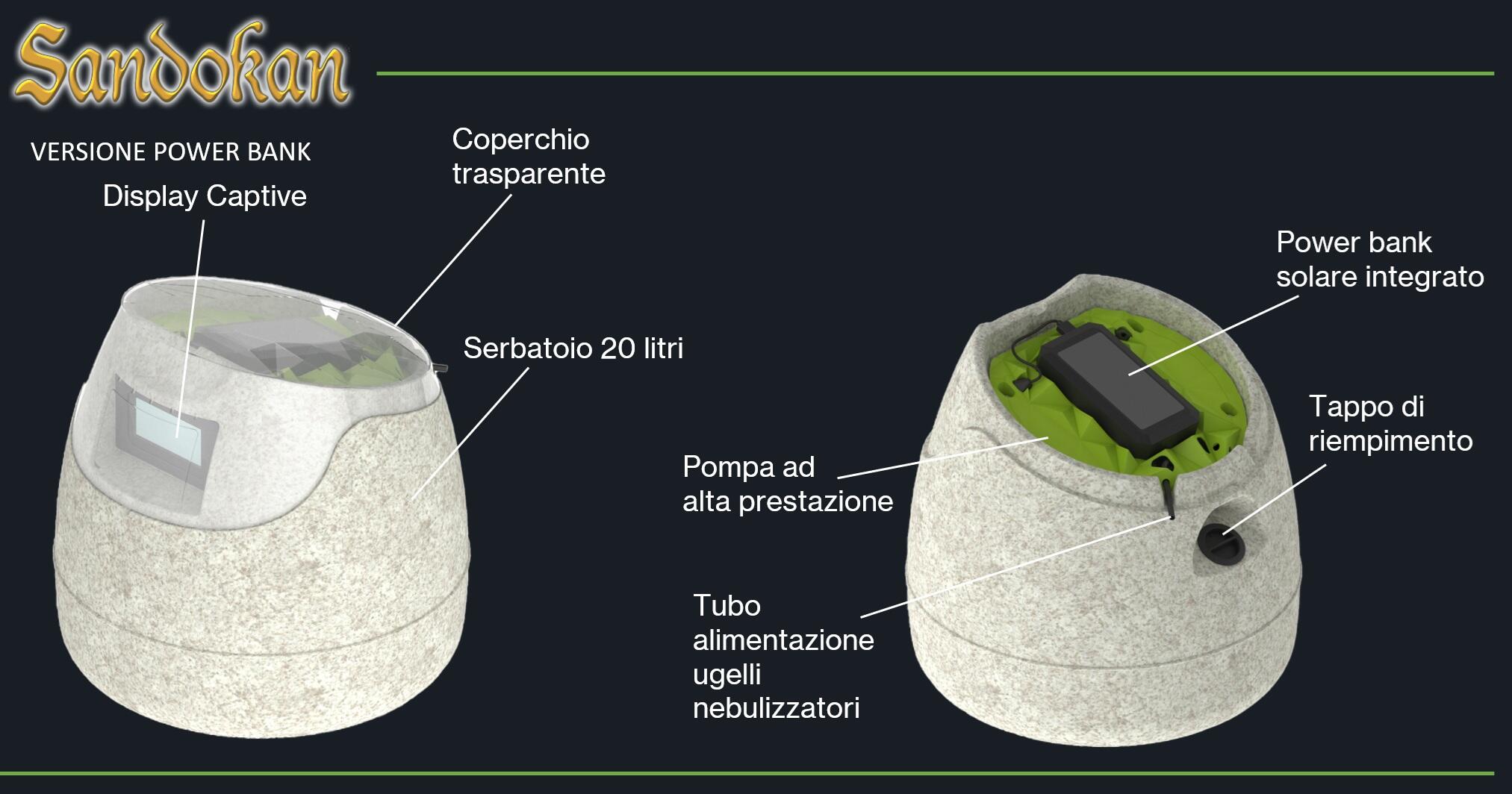 Atomizzatore a batteria SANDOKAN Automizer 20 L, batteria inclusa - 11