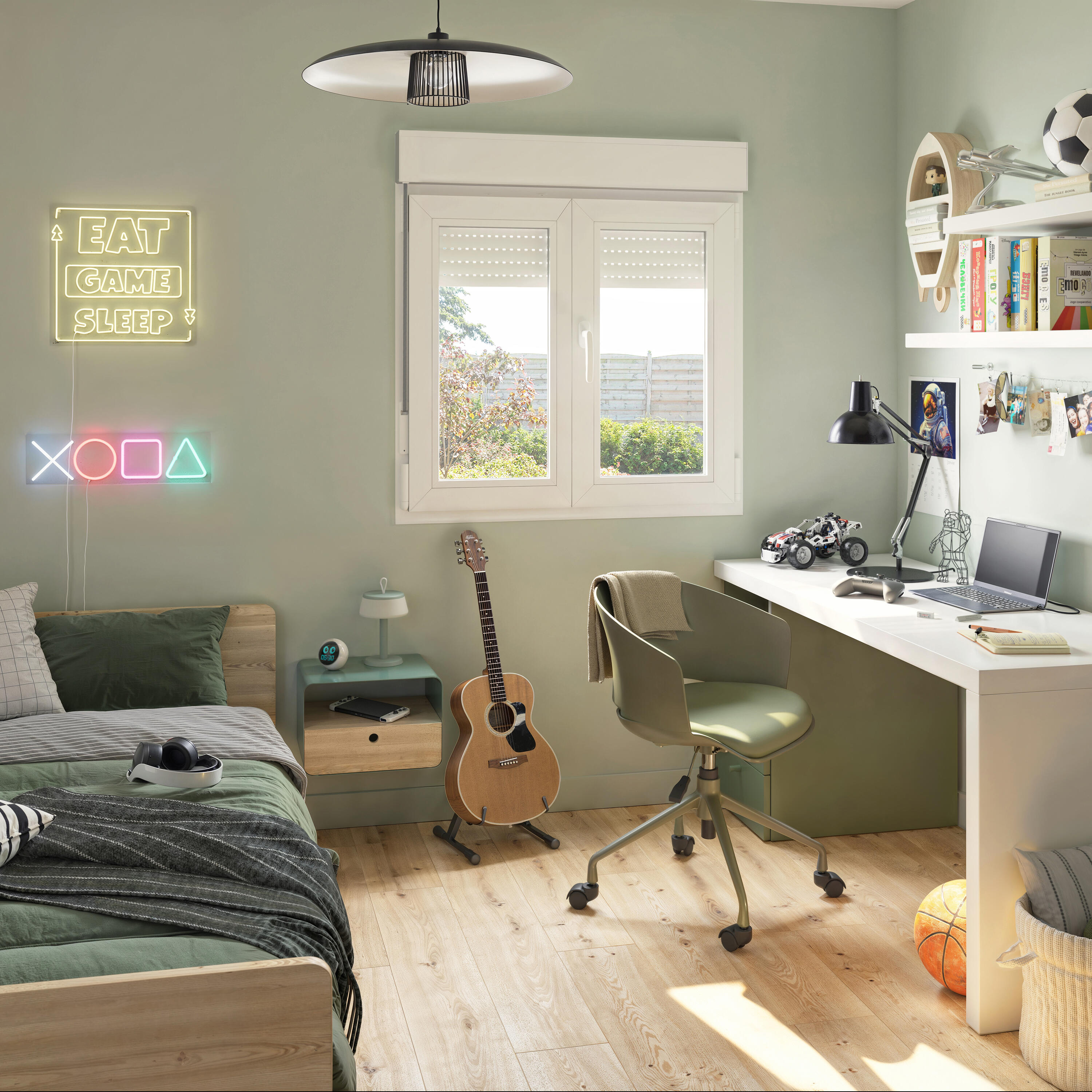 Janela de pvc oscilobatente ISOXA 100X115 com estore - 4