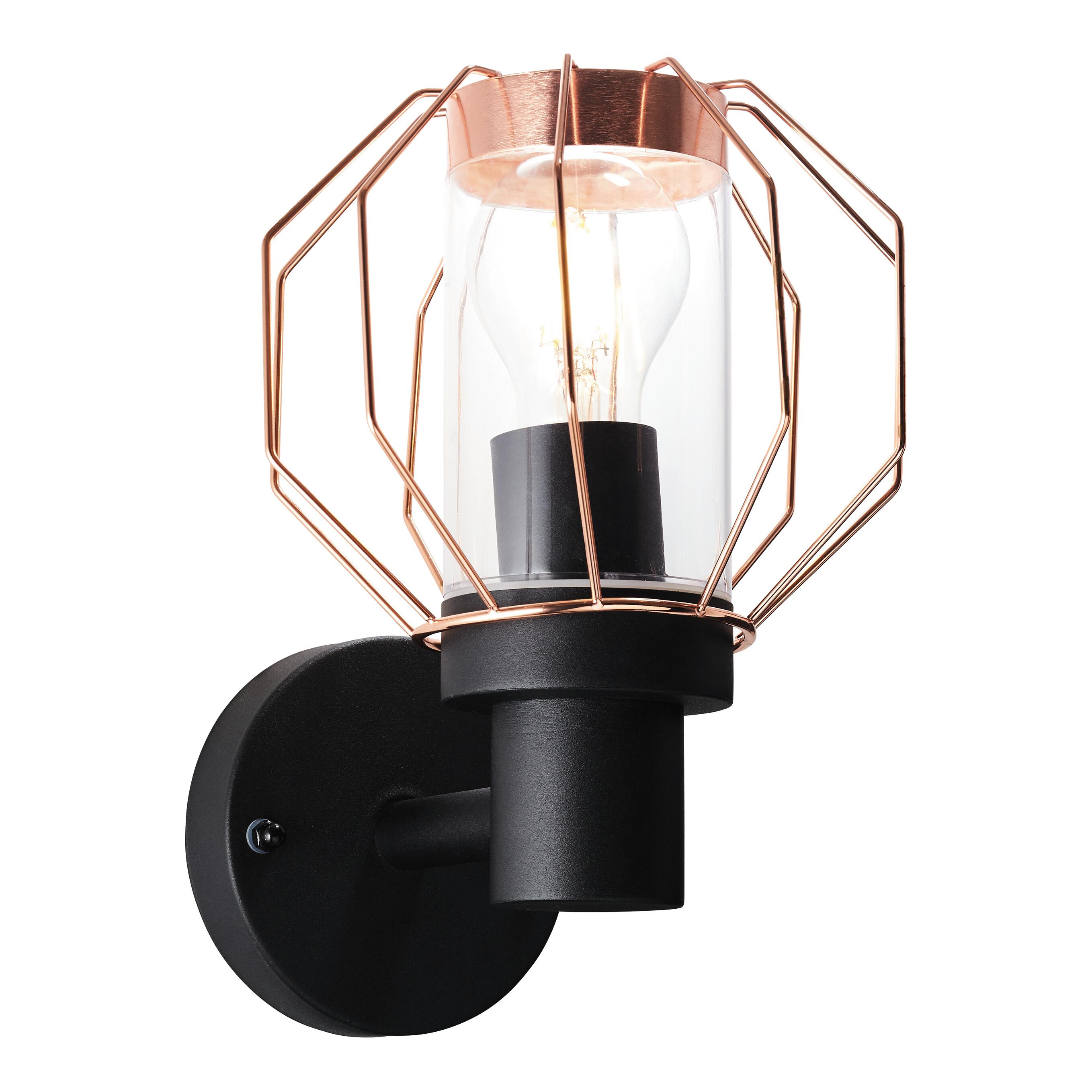 Applique moderno da esterno Fannia ruggine IP44 1X E27 BRILLIANT - 2