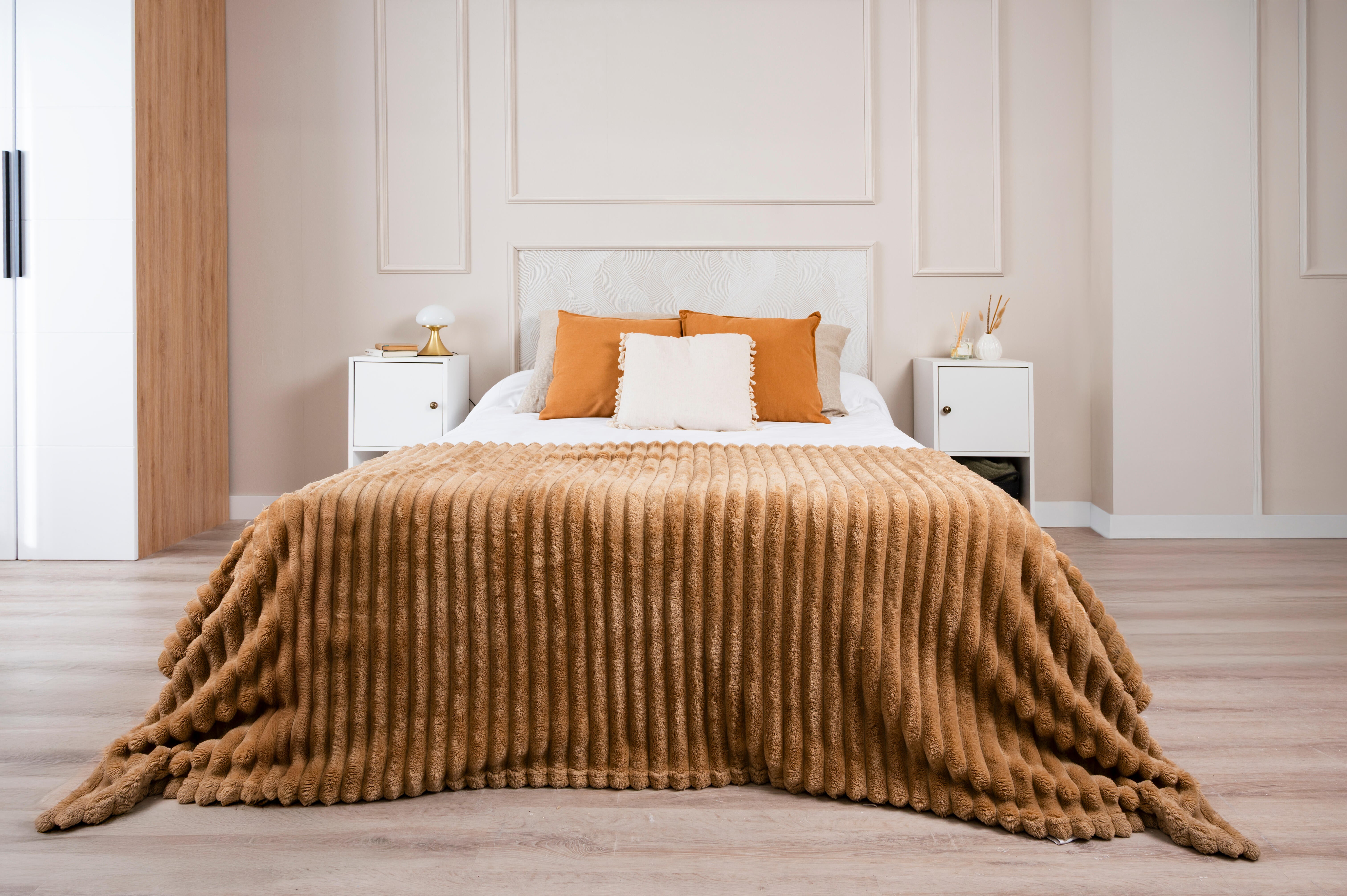 Papel de parede ONDAS BEGE DOURADO - 8