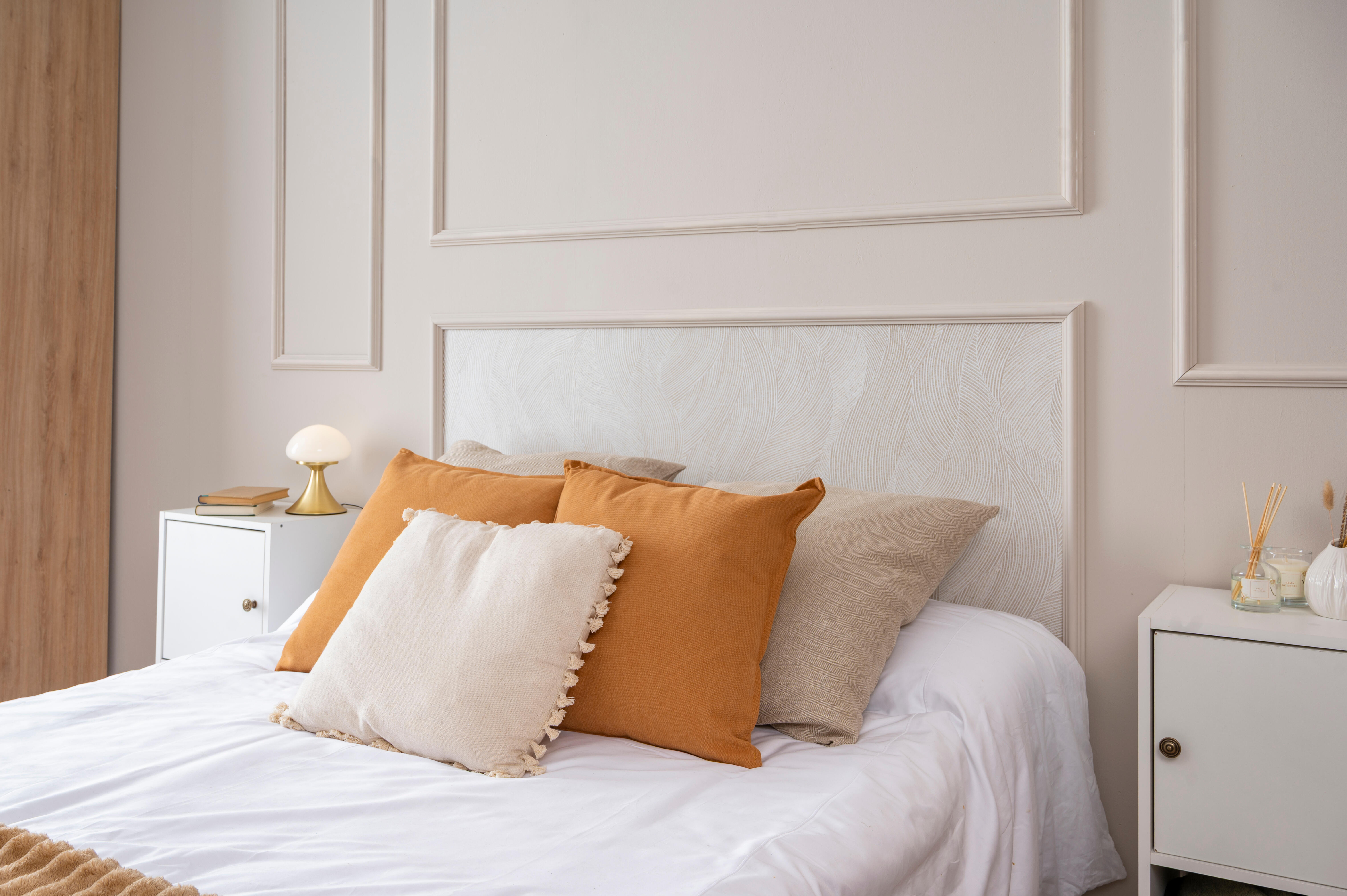 Papel de parede ONDAS BEGE DOURADO - 4