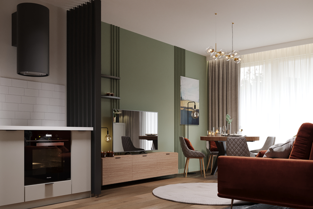 Lamel dekoracyjny obrotowy czarny 22x92x2750 mm