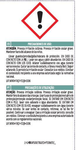 Pack de 2 limpiadores para cocinas + baños IMPACT 500ml - 5