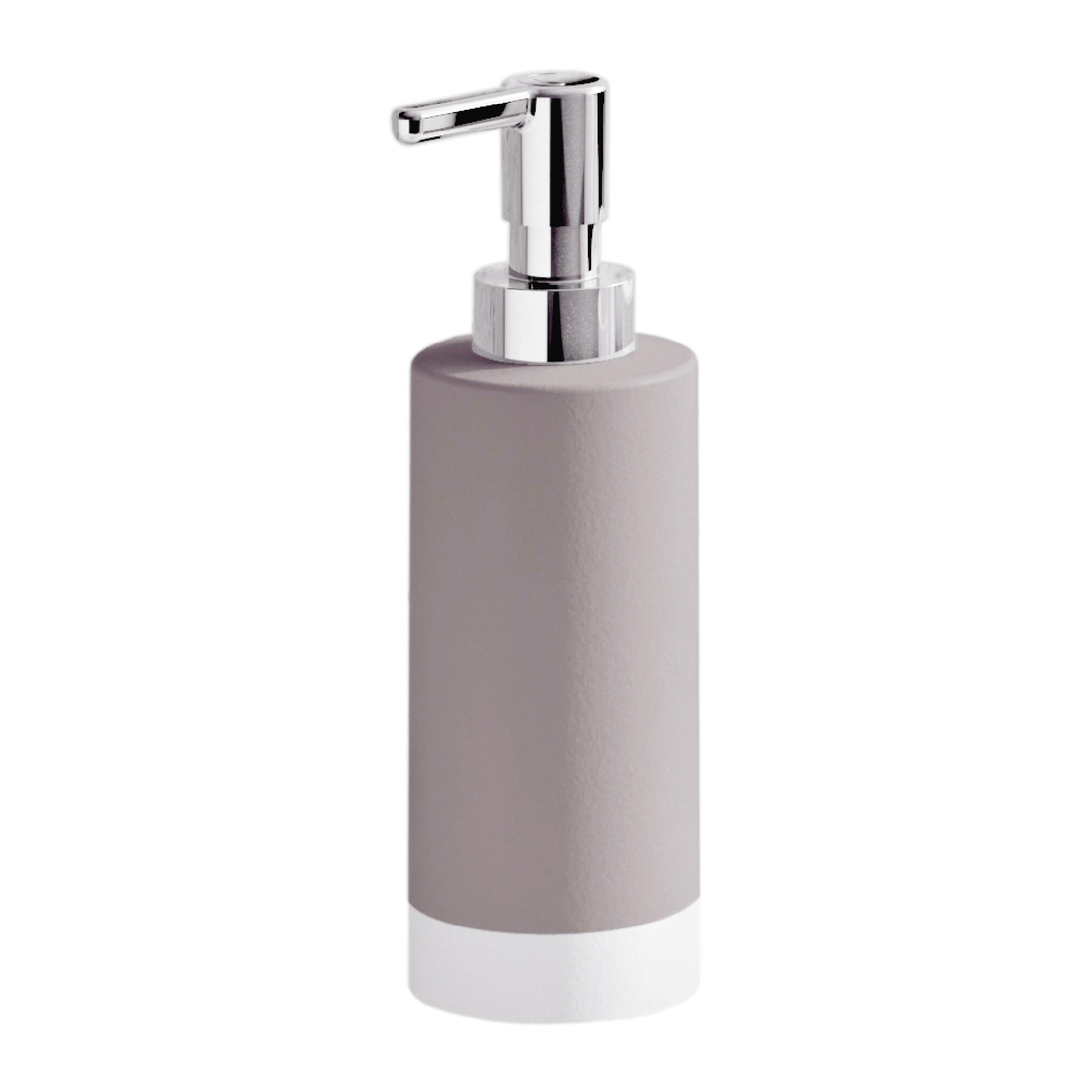 Dosificador de cerámica new mizar 6,4x19,2x6,4 cm beige