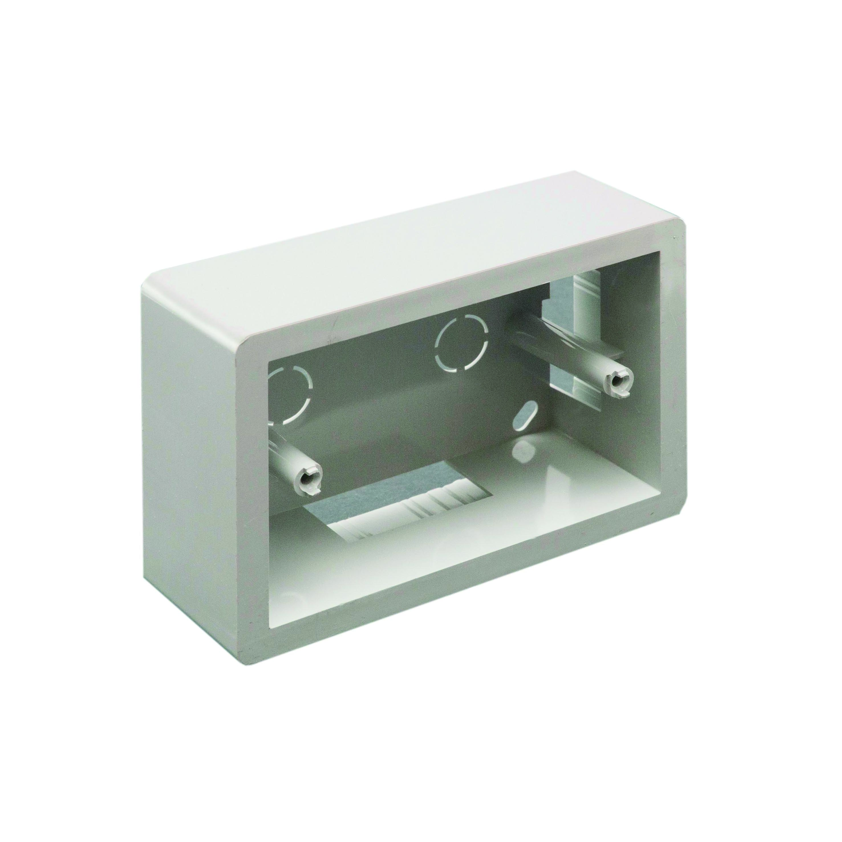 Scatola 3 moduli 503 da parete bianca - 2