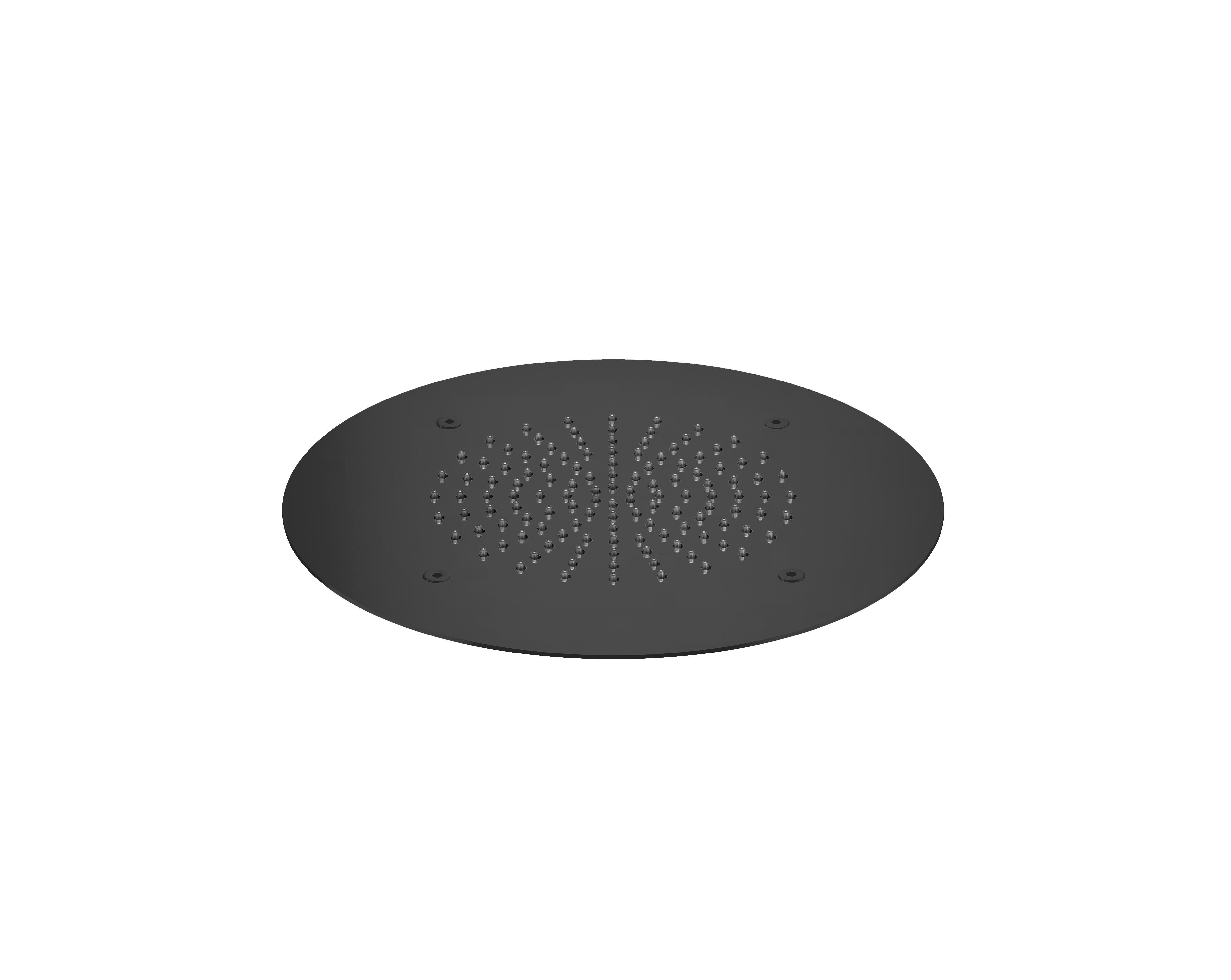 Rociador de ducha hydroterapia maier ø30 cm negro mate