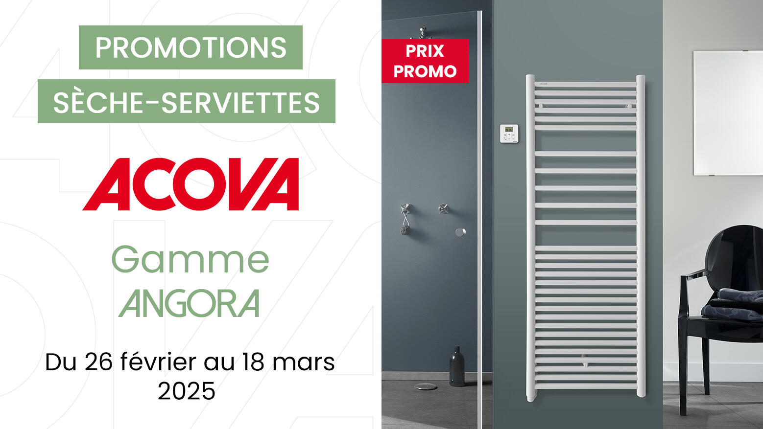 promo sèche serviette angora  - 1