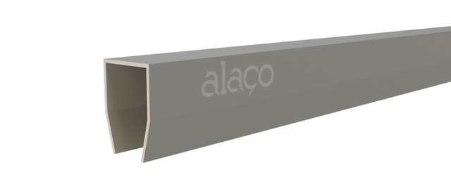 PERFIL FACHADA U 40X40MM 3M BRANCO