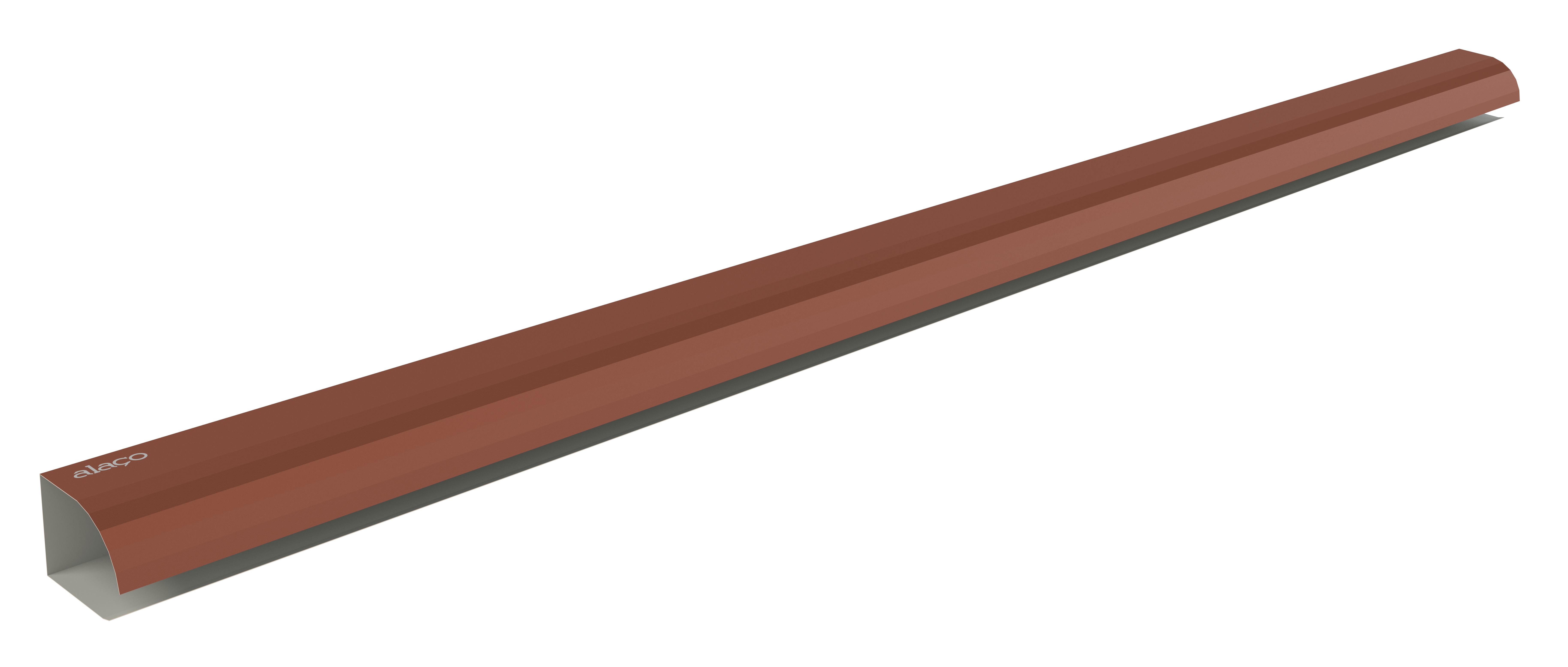 REMATE LATERAL PAINEL SANDWICH IMITAÇÃO TELHA 2.5M - 2