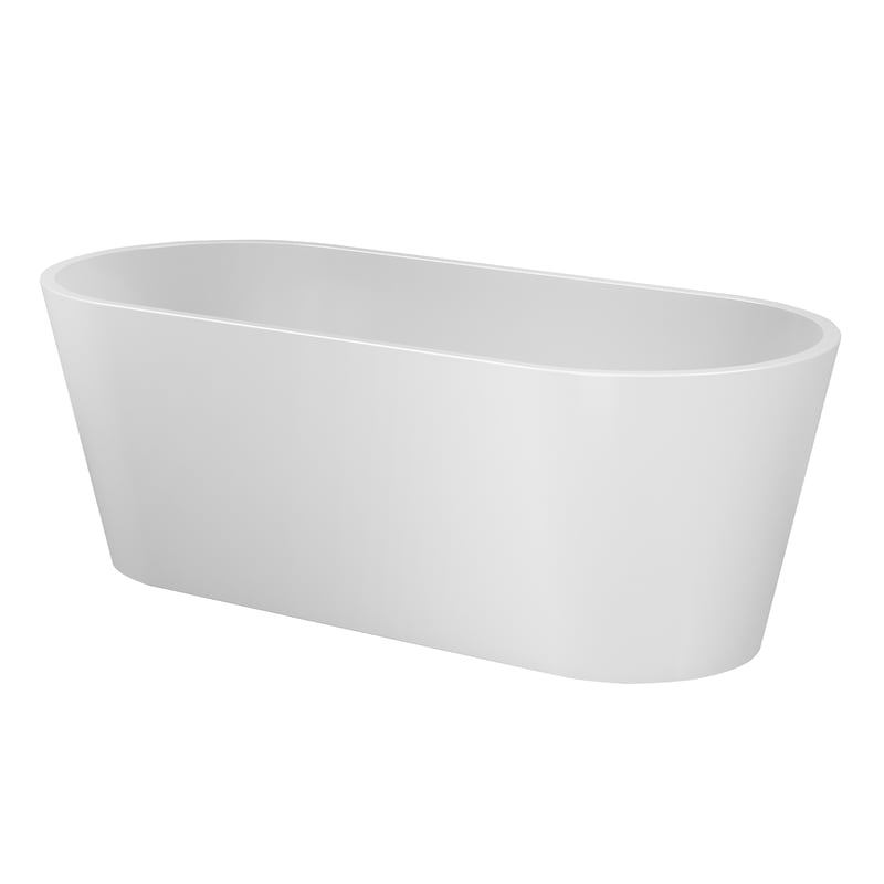 Wanna wolnostojąca akrylowa Mia 170x75 cm Durasan