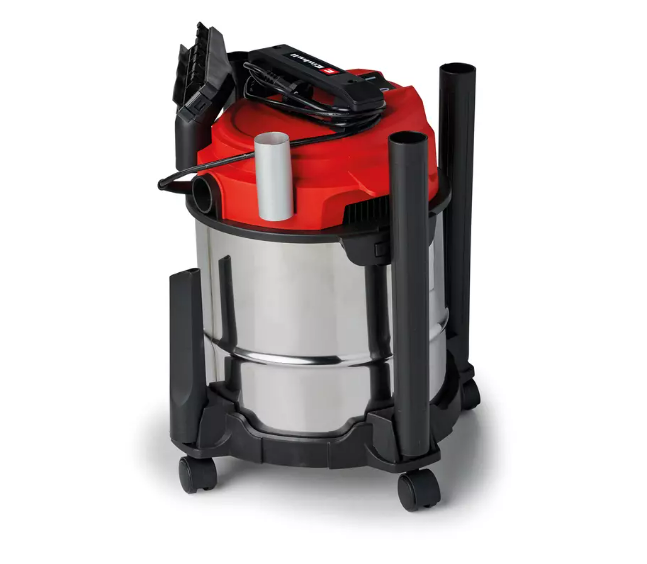 Aspirador a seco e húmido inox 1250 W Einhell TC-VC 1812/1S - 7