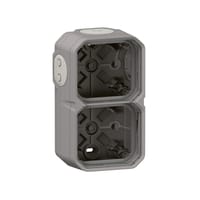 CAJA DOBLE SUPERFICIE NEW PLEXO COMPONIBLE - 1