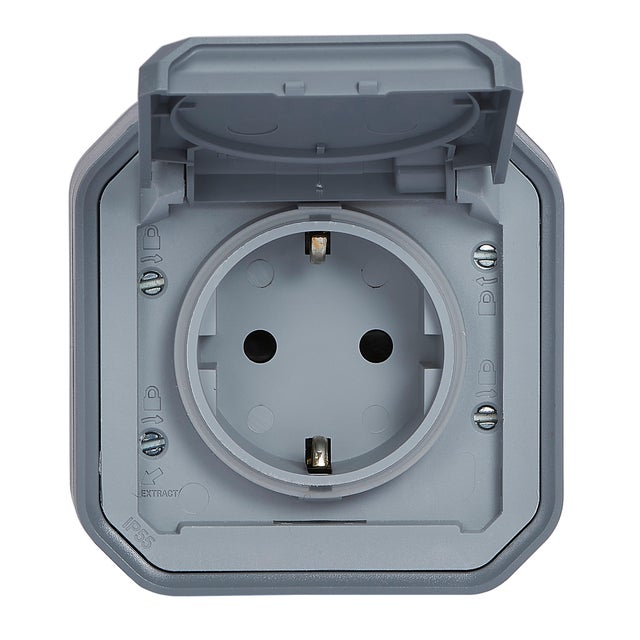 SCHUKO NEW PLEXO GRIS
