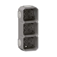 CAJA TRIPLE SUPERFICIE NEW PLEXO COMPONIBLE - 1
