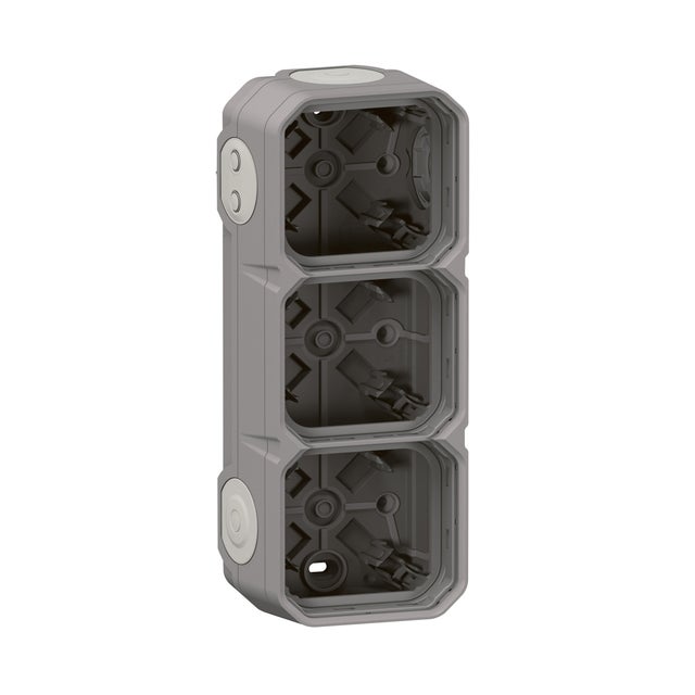 CAJA TRIPLE SUPERFICIE NEW PLEXO COMPONIBLE