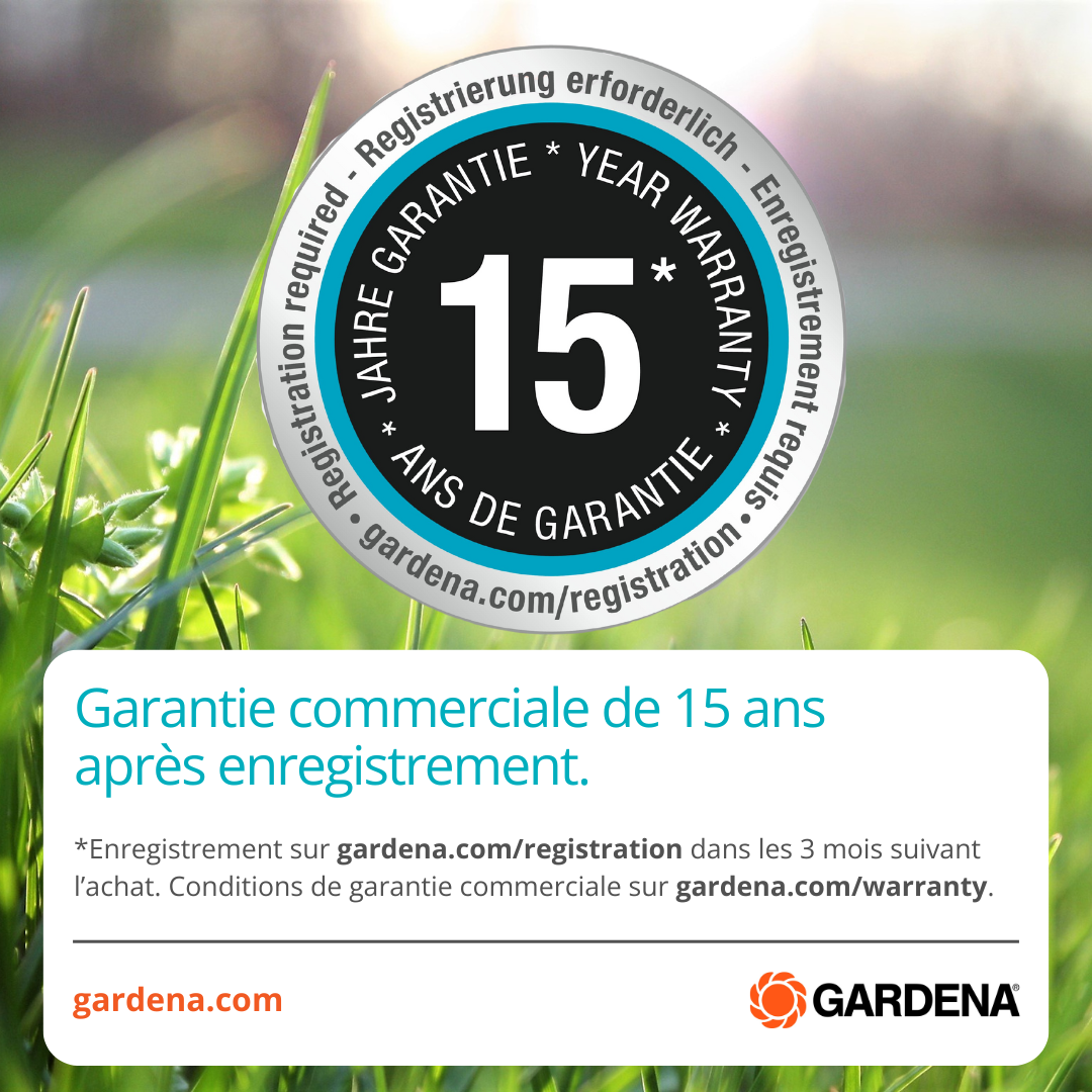 Set de flexible GARDENA Liano life L.25 m, Diam.12 mm - 12