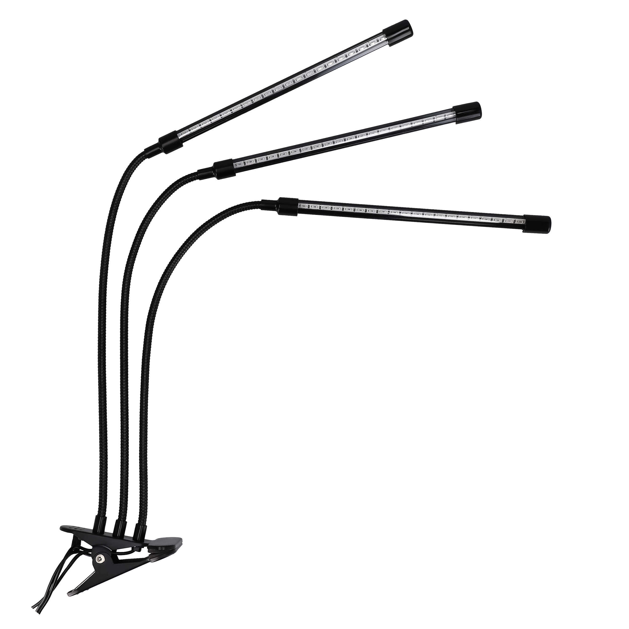 Lampa do uprawy roślin LED 24 W 1400 lm 3 x 27 cm USB