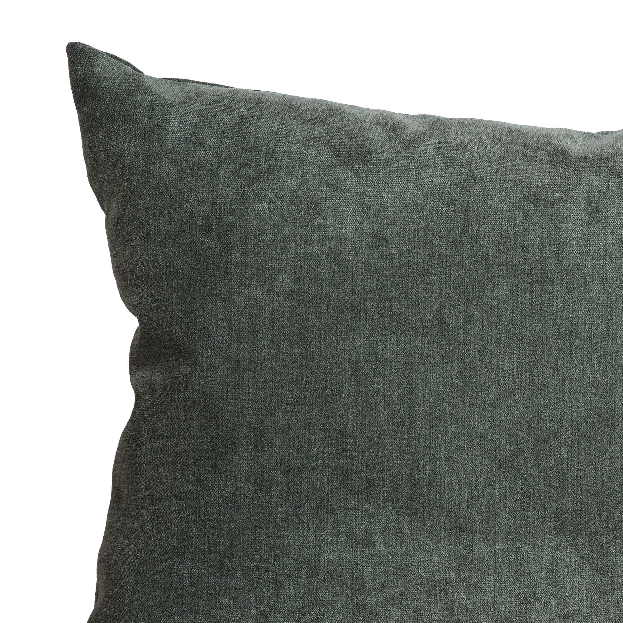 Cojín decorativo rectangular Orinoco-Matrix terciopelo liso winter moss poliéster doble cara 60x40cm - 8