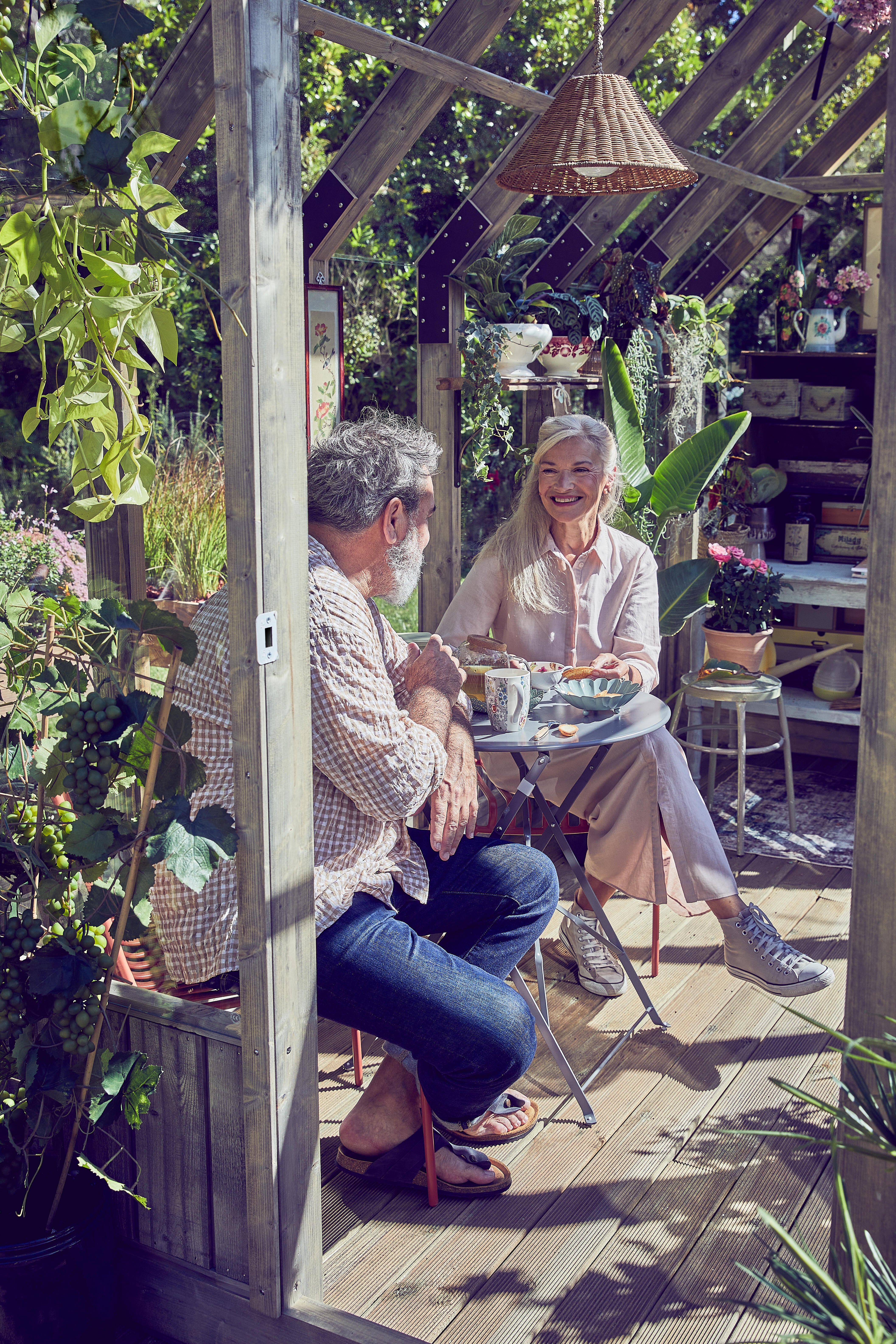 Chaise en acier design MAX terracota - 5