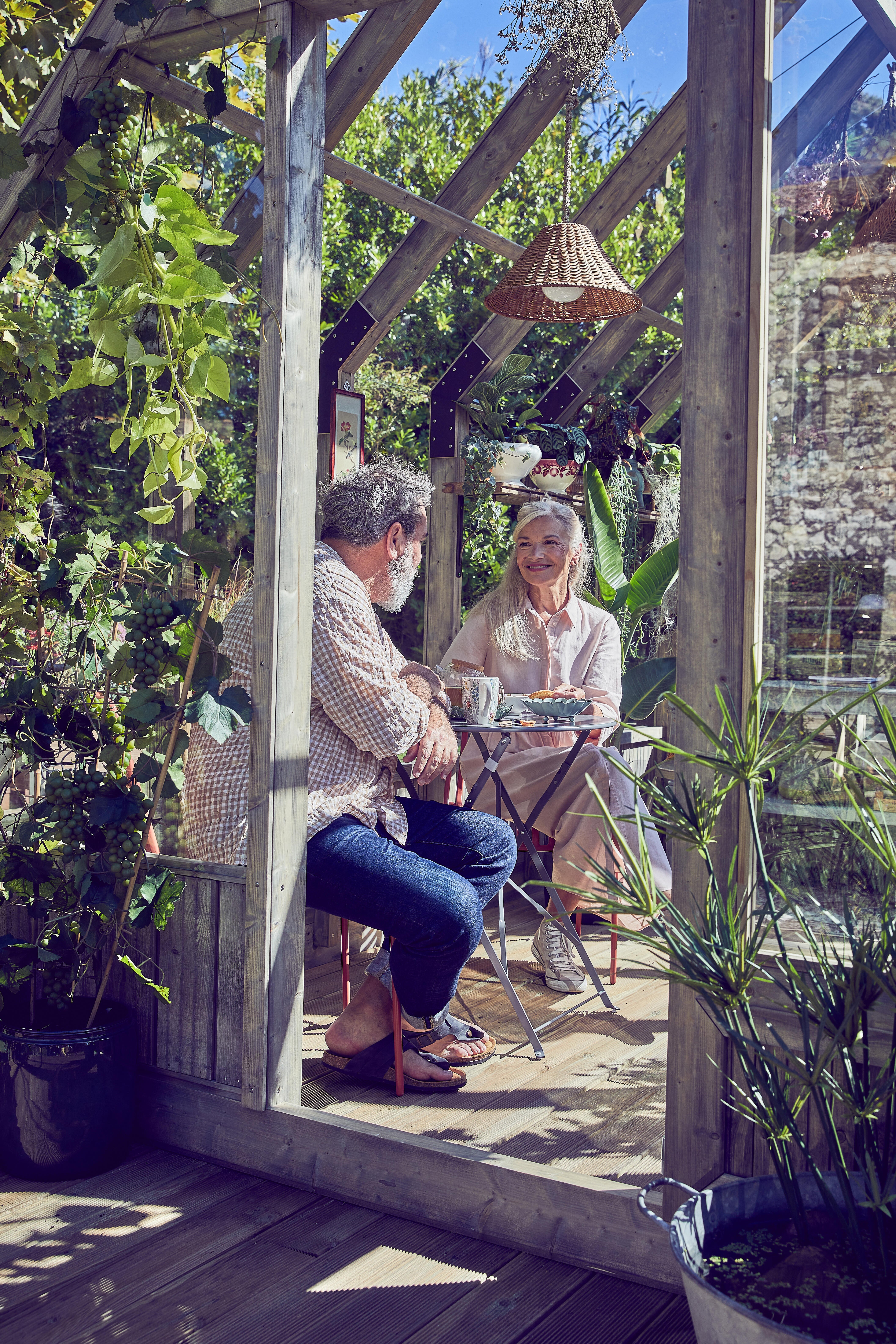 Chaise en acier design MAX terracota - 4