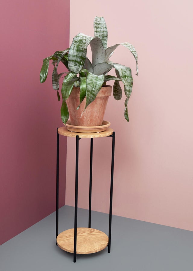 Mesa auxiliar Pedestal de 30 cm de diámetro
