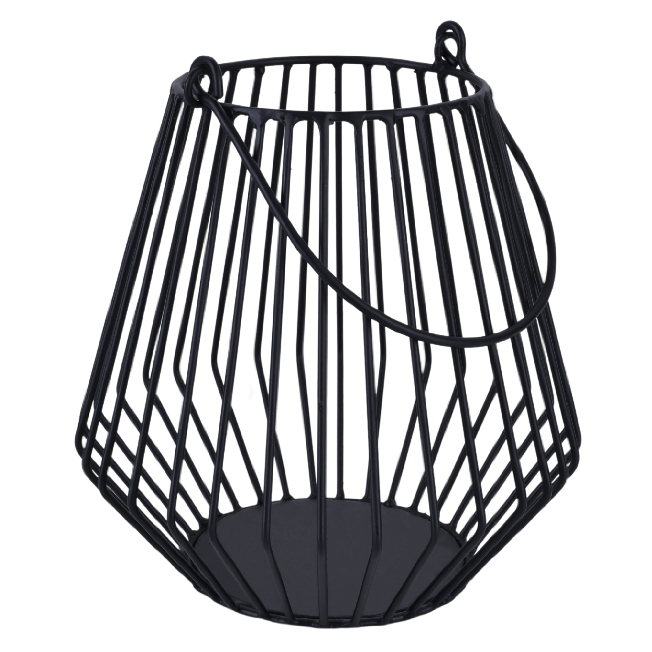 Lampion metalowy Durban 19x19x32 cm 5246