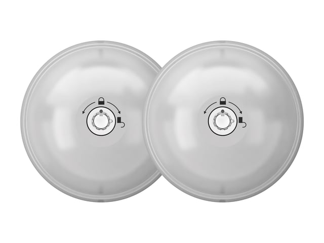 KIT DE 2 CERRADURAS DE SEGURIDAD PARA FURGONETA MODELO UFO 3 BLANCAS