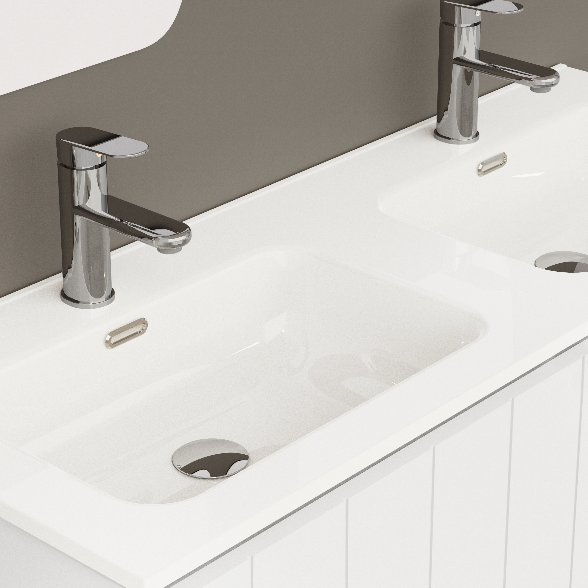 Mueble de baño terra azul 120x46 cm