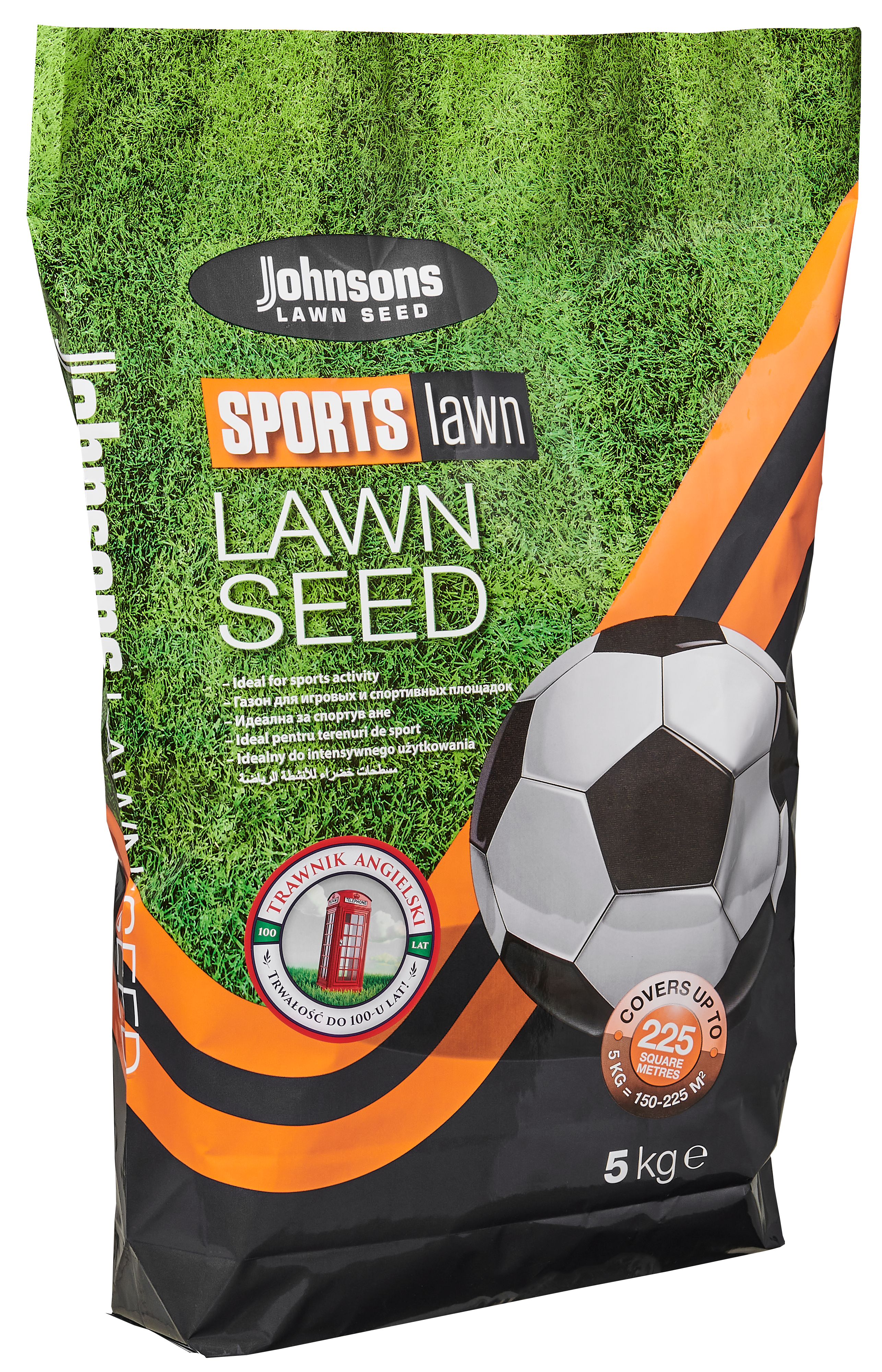 Nasiona trawy na tereny sportowe i rekreacyjne Johnson 5kg Global Grass