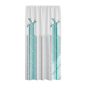 WELMECO Tenda Da Doccia Rustica Con Galline, In Poliestere, 183x183 Cm, Set Con 12 Ganci In Plastica, Decorazione Bagno - 2
