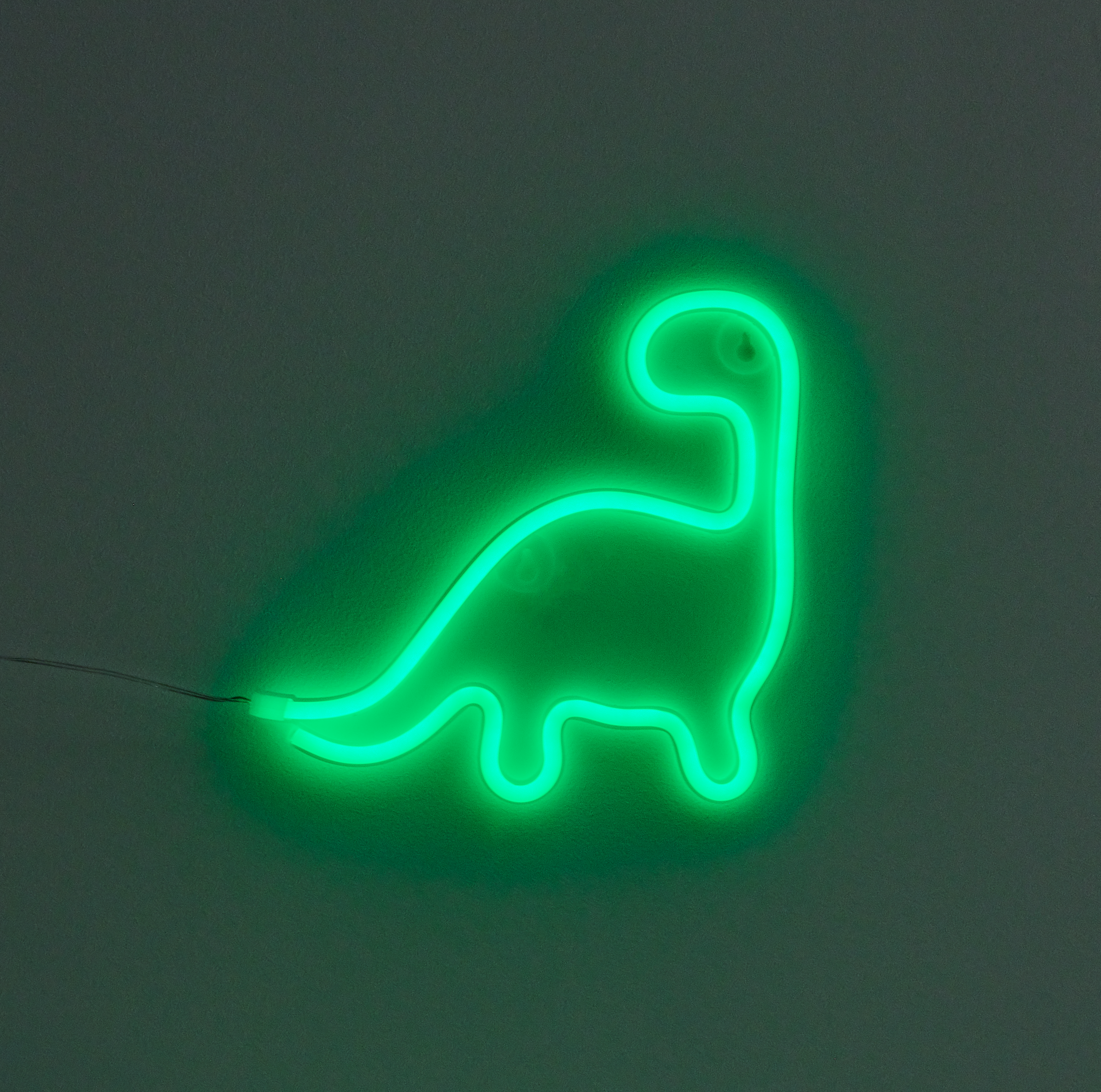 Kinkiet Dinozaur neon zielony LED Evg Trade - 2