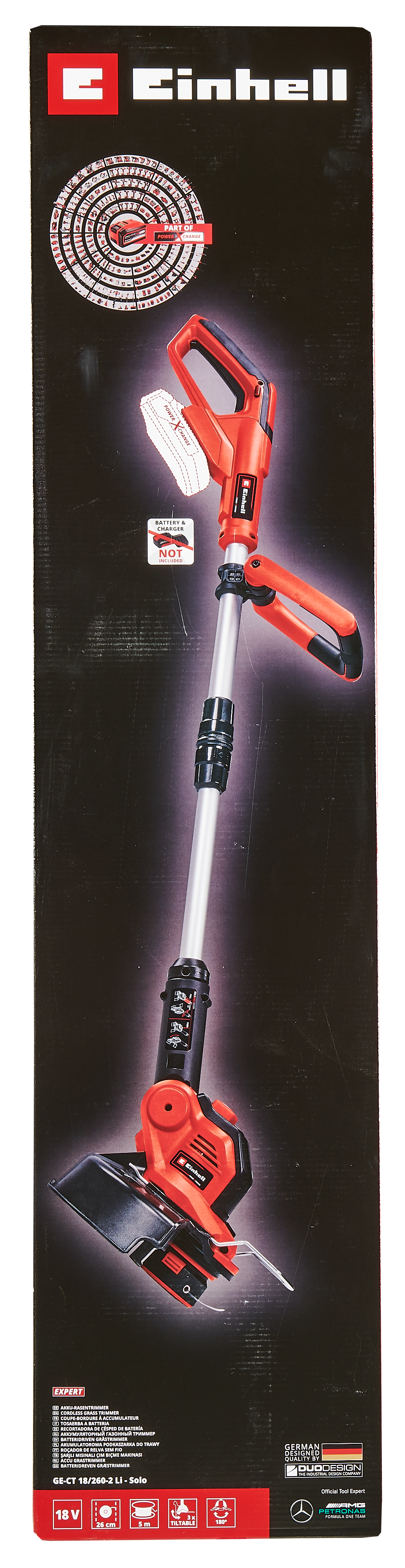 Podkaszarka akumulatorowa 18V 26 cm Power X-Change Einhell - 4