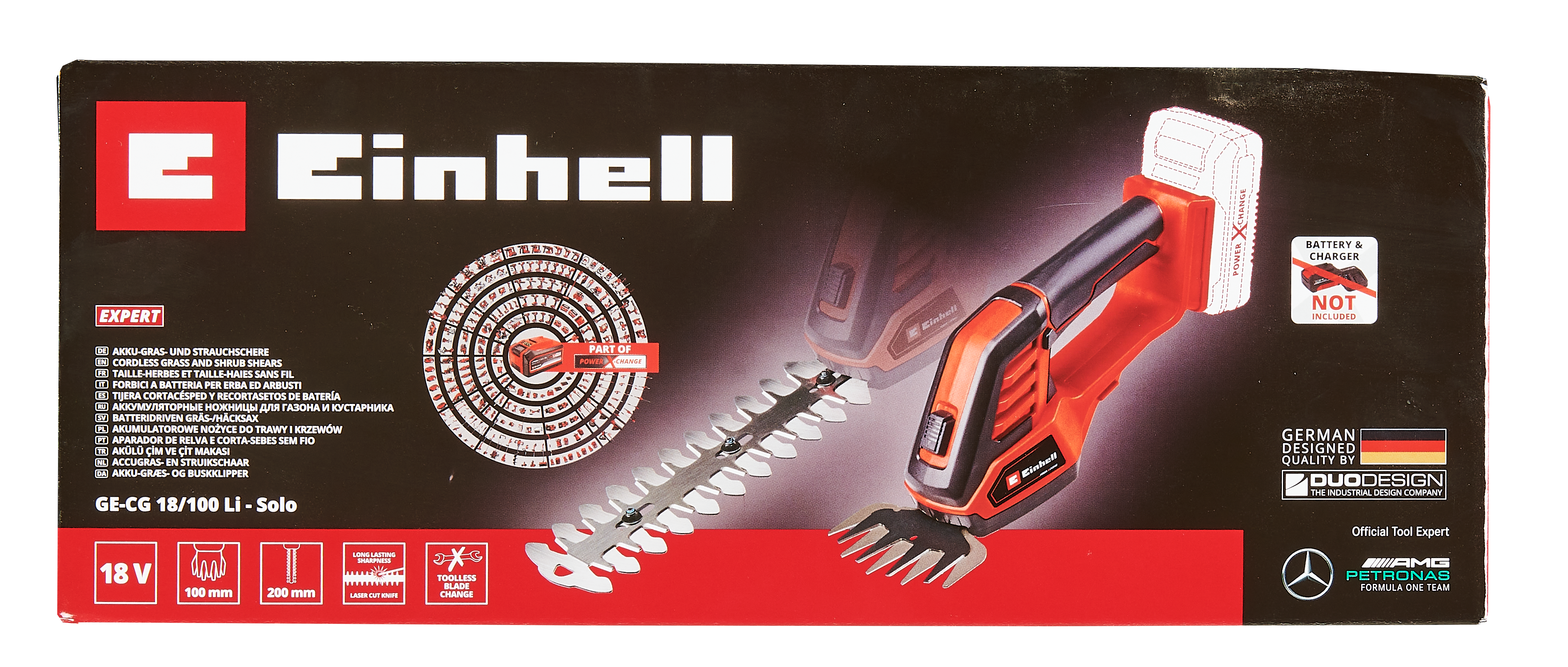 Nożyce do trawy akumulatorowe 18V Solo Power X-Change Einhell - 6
