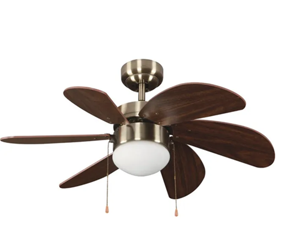 Ventoinha de teto d84 castanho Tabit - 4