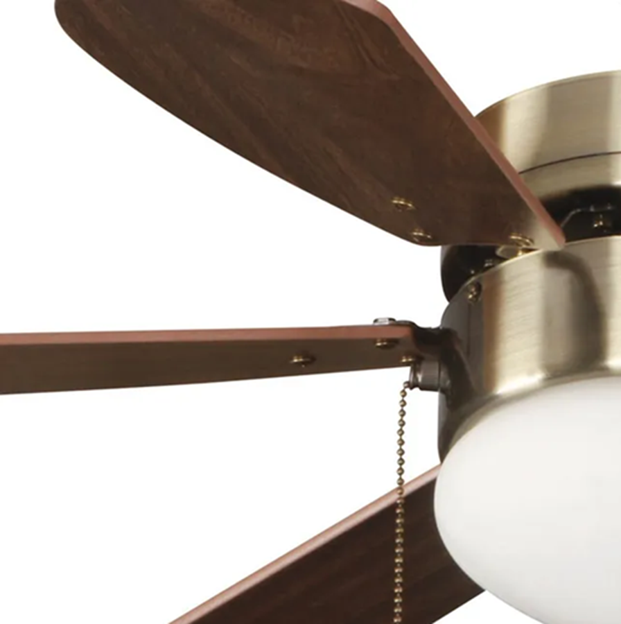 Ventoinha de teto d84 castanho Tabit - 7