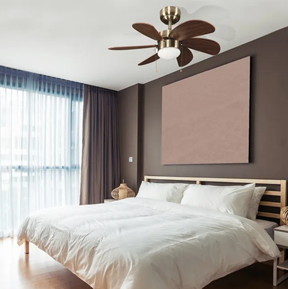 Ventoinha de teto d84 castanho Tabit - 2