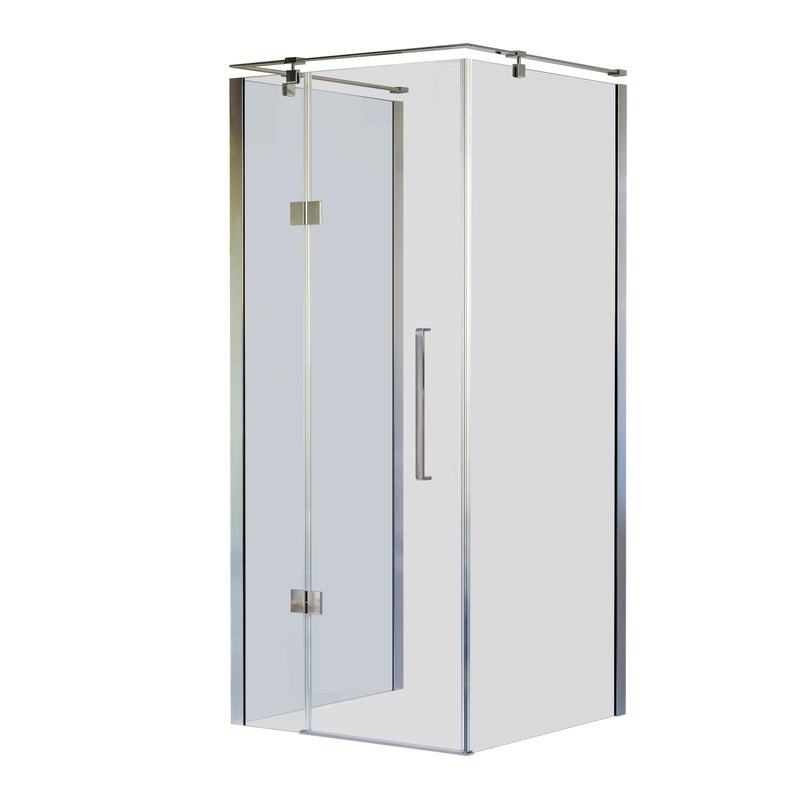 Kabina prysznicowa narożna prostokątna lewa Fresh Prime 120x80x200cm chrom Sea-Horse